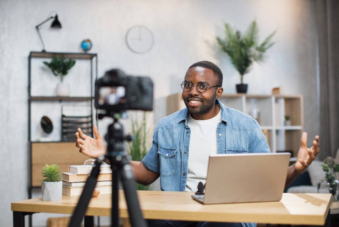 tournage de vidéos en studio