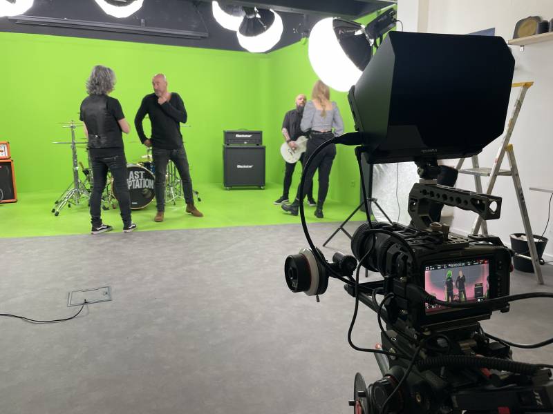 clip musical audio et vidéo fond vert Strasbourg 1